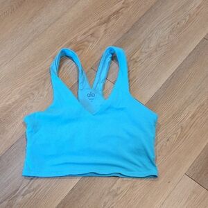 ALO Yoga Blue Sports Bra